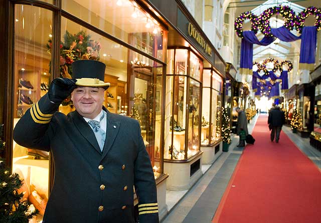 Beadle at the Burlington Arcade