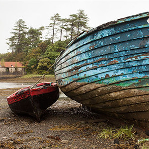 Boats at Westport Co.Mayo