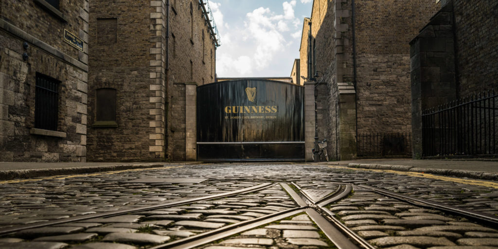 The Guinness Storehouse at St. James Gate Brewery