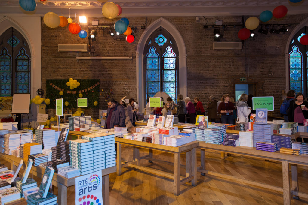 Dublin Book Festival in Smock Alley Theatre 