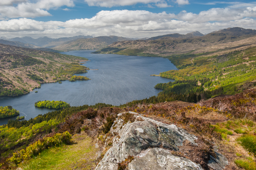 Loch Katrine- one of the settings in Walter Scott’s poem, The Lady of the Lake