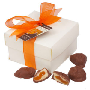 Gold Award Winner Amaretto Apricot Chocolates from Skelligs Chocolate Company